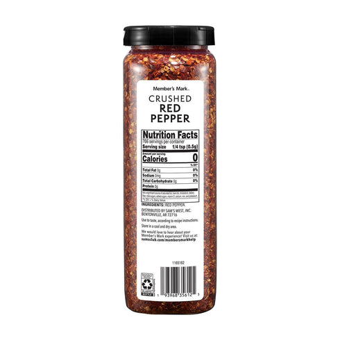 Member's Mark Crushed Red Pepper, 13.5 oz