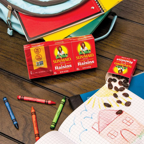 Sun-Maid California Sun-Dried Raisins, 30 oz., 2 pk