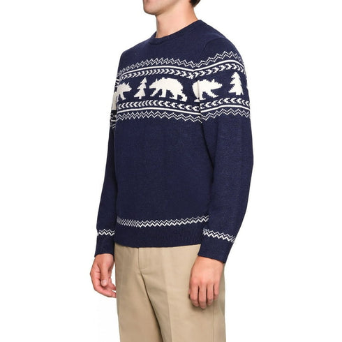 Lands' End Men's Fair Isle Sweater