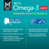 Member’s Mark Omega-3 Fish Oil MINI Softgels, 360 mg per Serving – Heart & Brain Support Supplement (300 Count)