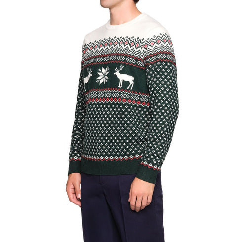 Lands' End Men's Fair Isle Sweater