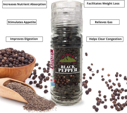 Salt and Pepper Small Grinder Set | HIMALAYAN CHEF
