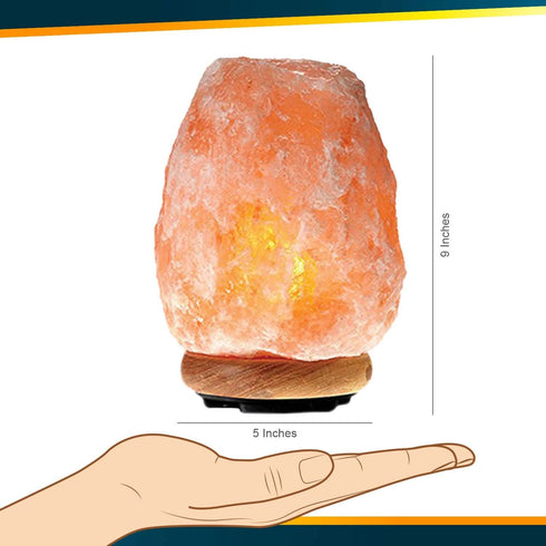Himalayan Crystal Salt Lamp 5-7 Lbs | HIMALAYAN GLOW