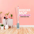 WBM Home Microfiber Mop Floor Cleaning System – Lightweight Mop with Washable Pads