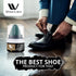 WBM Shoe Cream with Sponge, Protects & Shines Leather, 3 Color Kit Black Brown Neutral