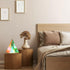 Acrylic Prism Desk Lamp – Pyramid-Shaped LED Light for Home & Office