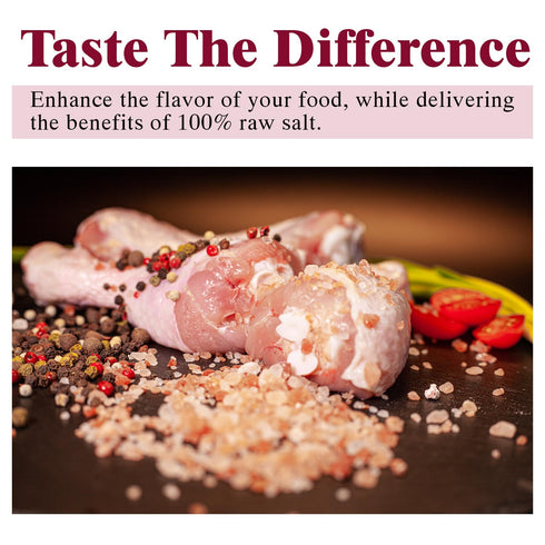 Himalayan Chef Coarse Grain Pink Salt – 5 lb Plastic Jar | Pure, Natural & Kosher Cooking Salt
