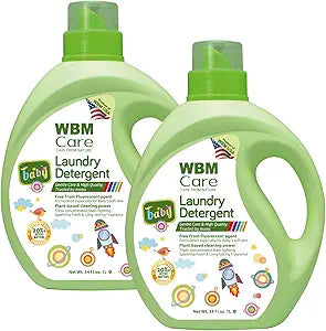 WBM Baby Care Baby Laundry Detergent Liquid Soap, 35.2 fl oz