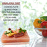 HC Himalayan Pink Salt Cooking Plate 8" x 8" x 2" – Natural Gourmet Salt Block for Grilling, Cooking & Serving
