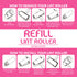 WHome Lint Roller Refill – 2 Pack | Sticky Paper Refills for Clothes, Furniture & Pet Hair Removal