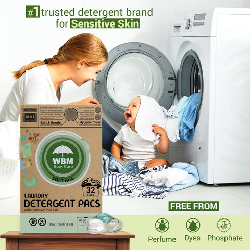WBM Laundry Detergent Pods | Luxury Soft Hug Scent