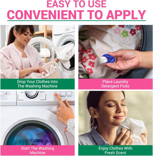 WBM Laundry Detergent Pods | Luxury Ever Green Scent