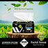 WBM Care Professional Facial Tissue with Tea Tree Fragrance, (Pack of 12) 200 Sheets per Box, Soft and Refreshing Tissues