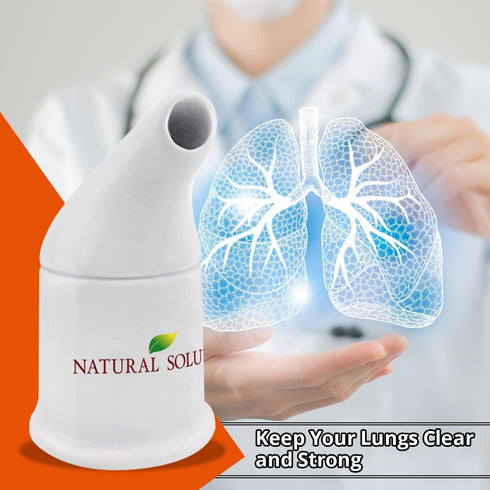 Natural Solution Ceramic Pink Salt Inhaler