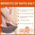 Natural Solution Lavender Bath Salt – 3 lbs | Relaxing Mineral Soak for Stress Relief & Muscle Relaxation