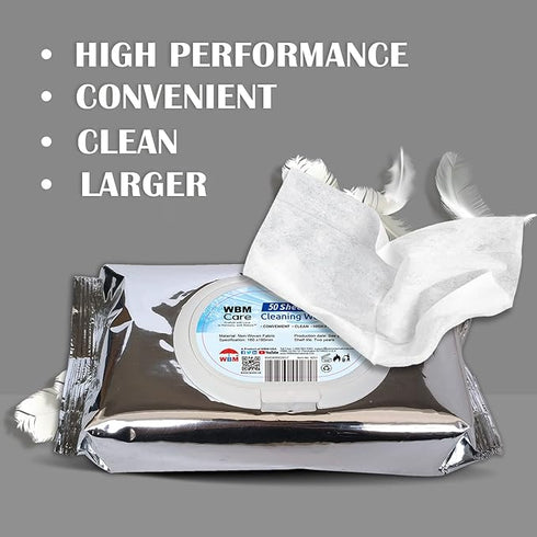 WBM Care - Cleaning Wet Wipes | 50 Sheets