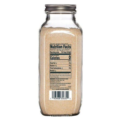 Member's Mark Organic Granulated Onion Powder, 9.25 oz