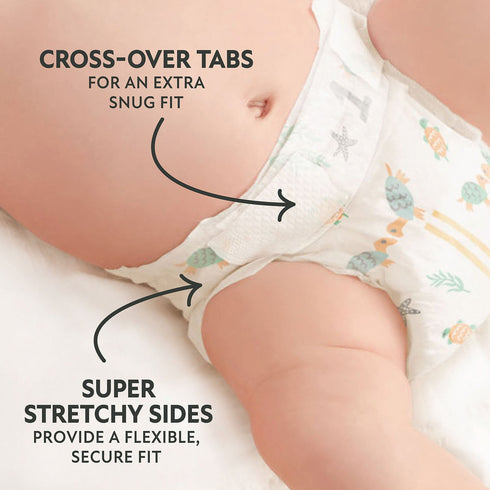 Member's Mark Premium Baby Diapers, Sizes 1 - 7