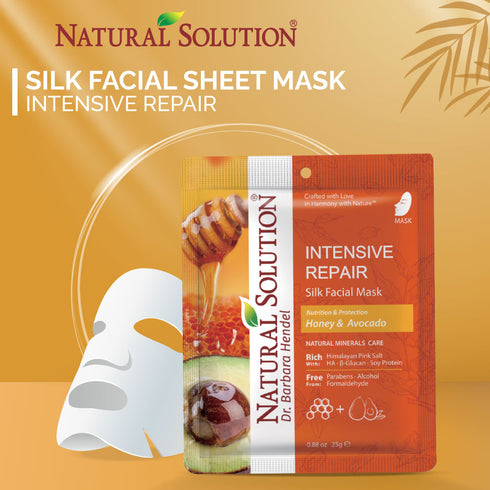 Natural Solution Honey Facial Sheet Mask – Hydrating & Nourishing Face Mask