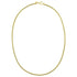 Braided Wheat Chain Necklace in Solid 14K Gold