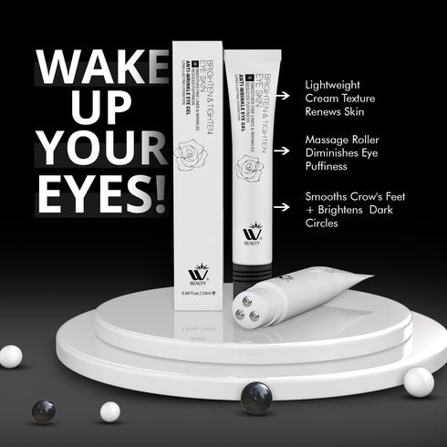 WBM BEAUTY Eye Cream with Metal Roller | 20ml