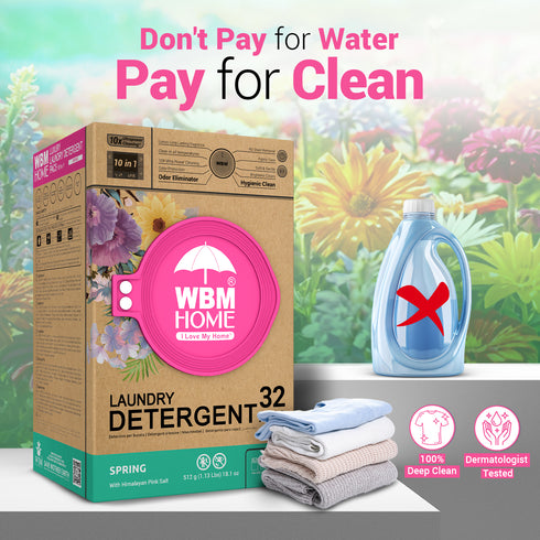 WBM Laundry Detergent Pods | Luxury Spring Scent