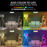 WBM SMART LED Color Changing Lights Bulb - Pack of 4