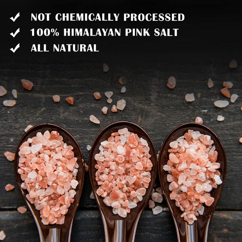 Himalayan Chef Pink Salt Coarse Refillable Grinder - 4.2 ouces | Pack of 8
