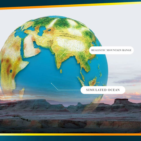 3D Earth Lamp | HIMALAYAN GLOW