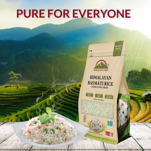 Himalayan Chef Basmati Rice Extra-Long Grain | 2 lbs