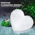 Selenite Crystal Heart Stone 10 cm | HIMALAYAN GLOW