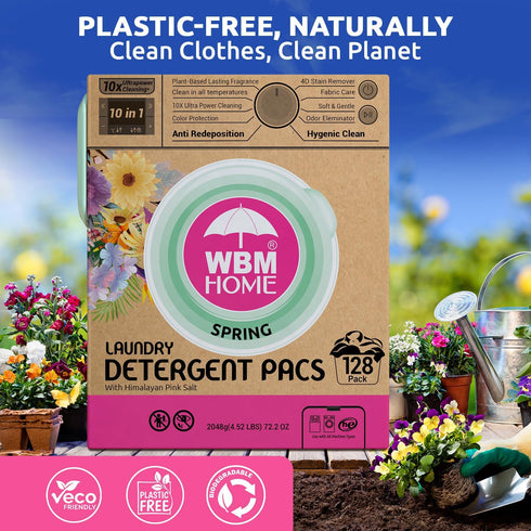 WBM Laundry Detergent Pods | Luxury Spring Scent