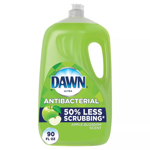Dawn Ultra Antibacterial Dishwashing Liquid - Apple Blossom, 90 fl. oz.