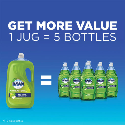 Dawn Ultra Antibacterial Dishwashing Liquid - Apple Blossom, 90 fl. oz.