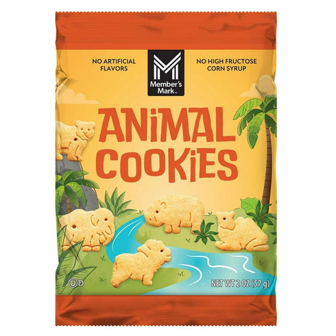 Members Mark Animal Cookies 2 oz., 36 pk