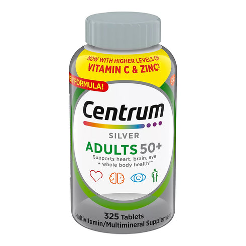 Centrum Silver Adults 50+ Multivitamins, 325 ct.