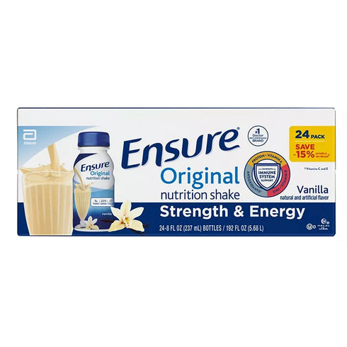 Ensure Original Vanilla Nutrition Shake, 9g Protein, 24 pk./8 fl. oz