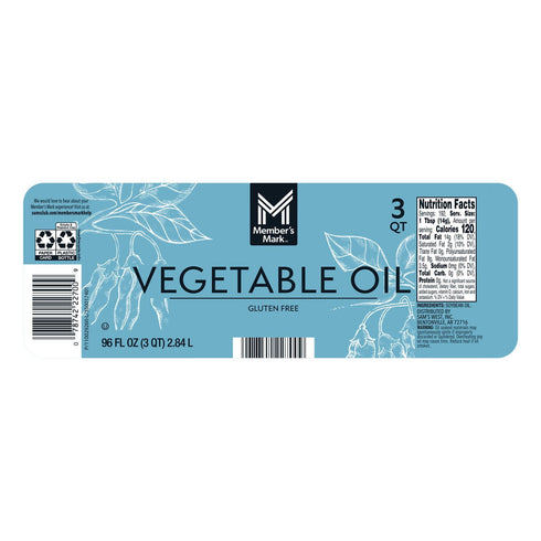 Member's Mark Vegetable Oil - 192 oz