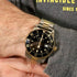 Invicta Mens Pro Diver Automatic Watch 44mm Two Tone Black Dial