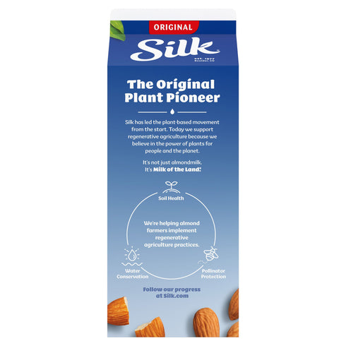 Silk Original Almond Milk, 2 pk./64 oz.