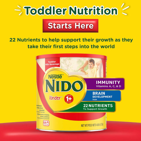 Nestle NIDO 1+ Toddler Milk Beverage, 4.85 lb.
