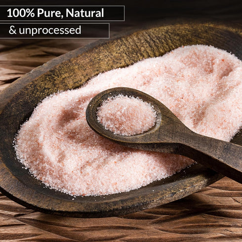 Himalayan Chef Fine Pink Salt – 19 lb Bag of Pure Natural Salt for Cooking & Seasoning