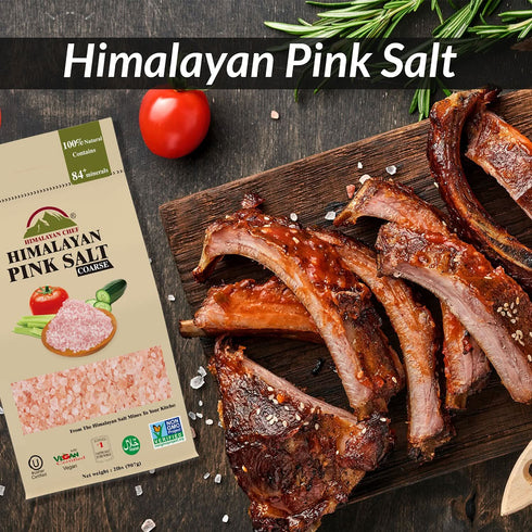 Himalayan Chef Pink Himalayan Salt, Coarse Grain - 2 lbs Bag