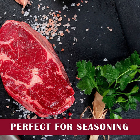 Himalayan Chef Pink Salt Coarse Refillable Grinder - 4.2 ouces | Pack of 8