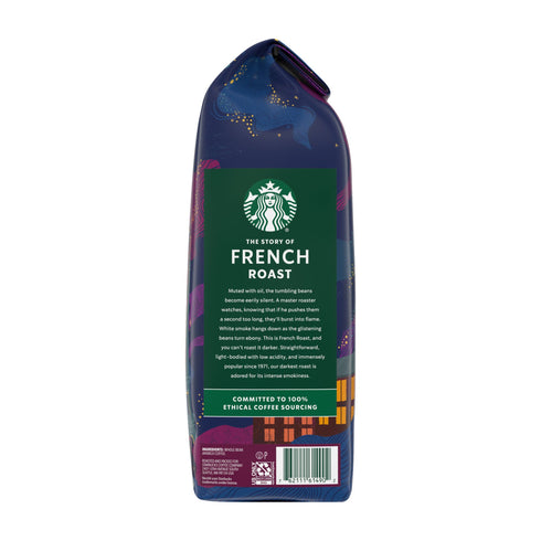 Starbucks French Roast Dark Roast Whole Bean Coffee, 40 oz.