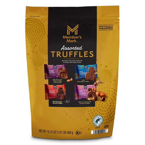 Member's Mark Assorted Chocolate Truffles, 16.5 oz