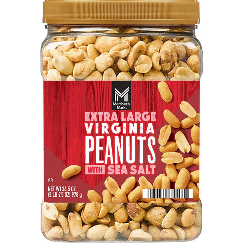 Member's Mark Extra Large Virginia Peanuts,2.1 lbs