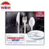WBM Premium Silver-Look Cutlery Combo 180 ct.