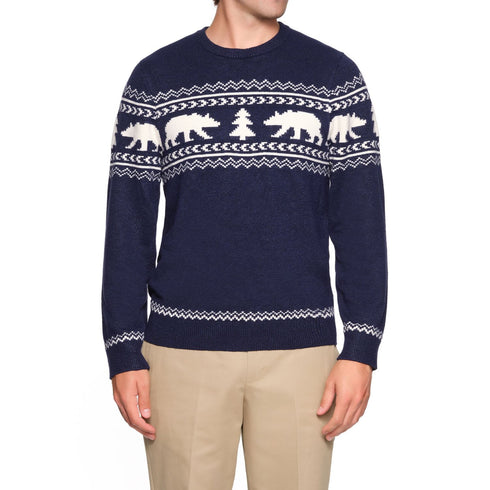 Lands' End Men's Fair Isle Sweater