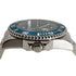 Invicta Mens Pro Diver Automatic Watch with Silver-Tone Case and Blue Dial 44mm